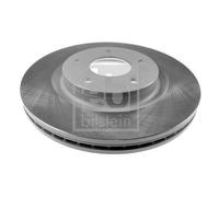 Febi Vented Brake Discs fits Nissan Juke 2010-2019 1.6 170850