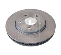 Febi Vented Brake Discs fits Nissan Leaf 2010-2025 108686