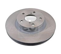 Febi Vented Brake Discs fits Subaru Legacy 1989-2003 2.0 2.2 2200 2 1.6 1800