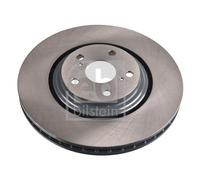 Febi Vented Brake Discs fits Toyota RAV4 2012-2019 2.0 2 2.5 2.2 Hybrid 108464