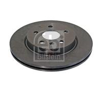 Febi Vented Brake Discs fits Vauxhall Insignia 2008-2017 2.0 2.8 1.6 39373