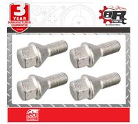 FEBI BILSTEIN Wheel Bolt 19341 M12 x 1,25 Conical Seat F 22 8.8 for light alloy rims, for steel rims 17 Steel Male Hex FIAT: Panda II Hatchback
