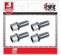 Febi Wheel Bolt - M14x1.5 x 48mm - fits Audi, Seat, Skoda, Volkswagen....x4