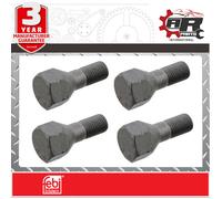 Febi Wheel Bolt - M14x1.5 x 53mm - fits Citroen, Fiat, Iveco, Peugeot.... x4