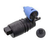 FEBI Window Cleaning Water Pump Fits OPEL VAUXHALL SAAB Agila Astra G 4832903