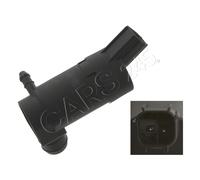 FEBI Window Cleaning Water Pump Fits VOLVO FORD C70 II Convertible S40 1357105