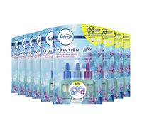 Febreze 3 Evolution Deodorising Refill, 9 Units (9 x 20 ml), for Eliminating and Preventing Persistent Odours, Strong Freshness, Spring Awakening
