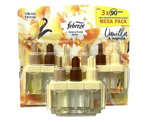 FEBREZE 3VOL REFILL TRIPLE PACK VANILLA & MAGNOLIA