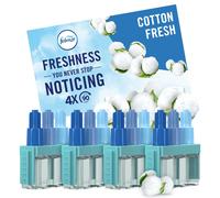 Febreze 3Volution Air Freshener Plug-in Refill 4x20ML, Cotton Fresh