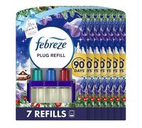 Febreze 3Volution Air Freshener Plug In Refill Alpine Escape, 7x20ML, 3 Alternating Scents To Fight Odours