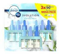 Febreze Plug-In Refill 3Volution - Cotton Fresh - 3 x 20 ml