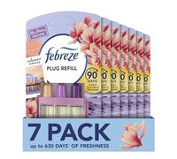 Febreze 3Volution Air Freshener Plug In Refill 7x20ML Mrs Hinch's Midsummer Memories, 3 Alternating Scents To Fight Odours