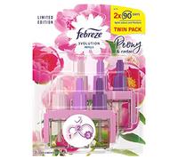 Febreze 3Volution Air Freshener Plug In Refill Peony & Cedar Twin Pack 2x20ML