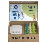 Febreze 3Volution Air Freshener Plug-In Starter Kit + 4 Refills (20ml x 4) - Pet Odour Eliminator