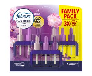 Febreze 3Volution Air Freshener PlugIn Refill Exotic Bloom 3x20ML 3 Alterna