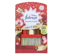 Febreze 3Volution Air Freshener Scented Plug Refill Apple & Cinnamon 20 ml, 3 Changing Fragrances to Fight Odours