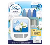Febreze 3Volution Cotton Fresh Plug-In Air Freshener & Refill Kit