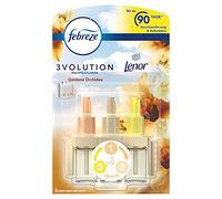 Febreze 3Volution Golden Orchid Scent Plug Refill 20ml, 3 alternating scents remove odours