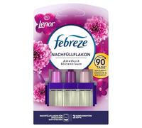 Febreze 3Volution Lenor Amethyst Blossom Dream Fragrance Plug Refill Bottle 7 x 20 ml, 3 Changing Fragrances to Fight Odours