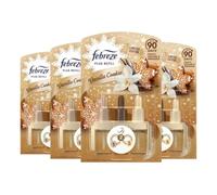 Febreze 3Volution Plug-In Air Freshener Refill Vanilla Cookie Scent 20ml Pack of 4