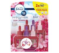 2 x 20ml Febreze 3Volution Plug in refill - Ruby Jasmine
