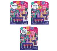 Febreze 3Volution Plug In Refills Party In Bloom Twin Pack Spring Edition X 3