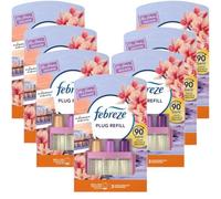 Febreze 3Volution Plug Refill, Midsummer Memories Scent, 20ml, Mrs Hinch's Limited Edition, Pack of 7
