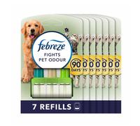 Febreze 3Volution PlugIn Air Freshener Refill Pack of 7 20ML x 7 Pet Odour Fighter Fresh Scent