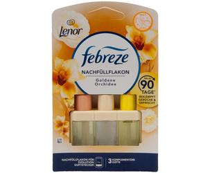 Febreze 3Volution Scent Plug Refills Golden Orchid 1 X 20Ml 3 Scents 90 Days