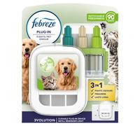 Febreze 3Volution Smart Programming Air Freshener Plug In, Starter Kit, Fights Pet Odour, 20ml