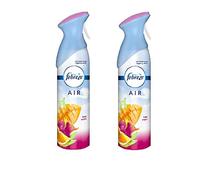 Febreze Air Effects Air Freshener Odor Eliminating Can Spray 300ml (Fruity Tropics) Pack of 2 - International