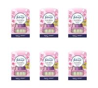 Febreze Air Freshener 3volution Plug Refill, Blossom & Breeze Scent, Plug-in Liquid, 20ml, for Home Fragrance, Pack of 6