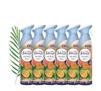 Febreze Air Freshener Bathroom and Room Freshener Air Mist, 6 x 185ml FRUITY TROPICS