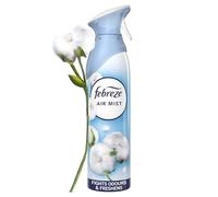 Febreze Air Freshener for Room Spray & Bathroom, Cotton Fresh, 185ML x 8 Packs, Air Fresheners for Home