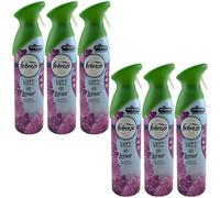 Febreze Air Freshener Spray AMETHYST BLOOM DREAM 6 X 300ml Old Size Lenor
