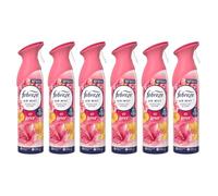 Febreze Air Mist Air Freshener, Sparkling Bloom Scent, 185ml, Pack of 6