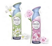 Febreze Air Mist Air Freshener Spray Bundle - 2 x 185ml - White Jasmine & Blossom Breeze