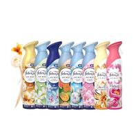 Febreze Air Mist Air Freshener Spray Odour Eliminator 8 x 185ml, WHITE JASMINE, BLOSSOM & BREEZE, COTTON FRESH, GOLD ORCHID, FRUITY TROPICS, SPRING AWAKENING, VANILLA MAGNOLIA, PEONY & CEDAR