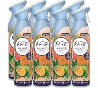 Febreze Air Mist Air Freshener Spray odour Eliminator Home & Office Fragrances Multi Scents 185ml (8, Fruity Tropics)