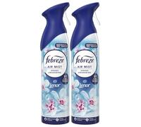 Febreze Air Mist Air Freshener Spray odour Eliminator Home & Office Fragrances - Spring Awakening - 185ml - Box of 2
