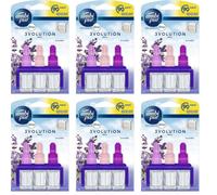 Febreze Ambi Pur 3Volution Plug In Refill Lavender, 20 Ml (Pack Of 6)