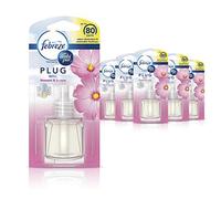Febreze Ambi Pur Air Freshener Plug-In Diffuser Refill, Odour Eliminator, Blossom & Breeze, 120 ml (20 x 6)