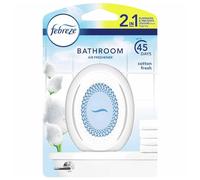 Febreze Bathroom 2in1 Bathroom Air Freshener Cotton Fresh