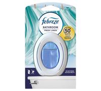 Febreze Bathroom Air Freshener, Fresh Linen, 1 per Pack