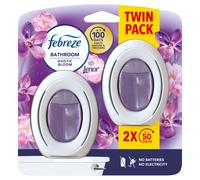 Febreze Bathroom Air Freshener, Lenor Exotic Bloom, 2 per Pack