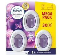 Febreze Bathroom, Continuous Air Freshener Lenor Exotic Bloom 3 Count