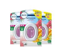 Febreze Bathroom Continuous Air Freshener Fruity Tropics 1 Count (Pack Of 3)