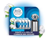 Febreze Bin Freshener Refill Pack Cotton Fresh 4x4.88ML