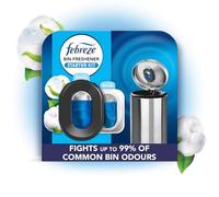 Febreze Bin Freshener Starter Kit Cotton 1 Holder + 2 Refills 2x4.88ML