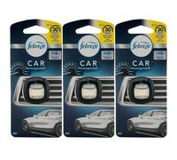Febreze Car Air Freshener New Car Scent 3 x 2ml - Adjustable Scent Strength